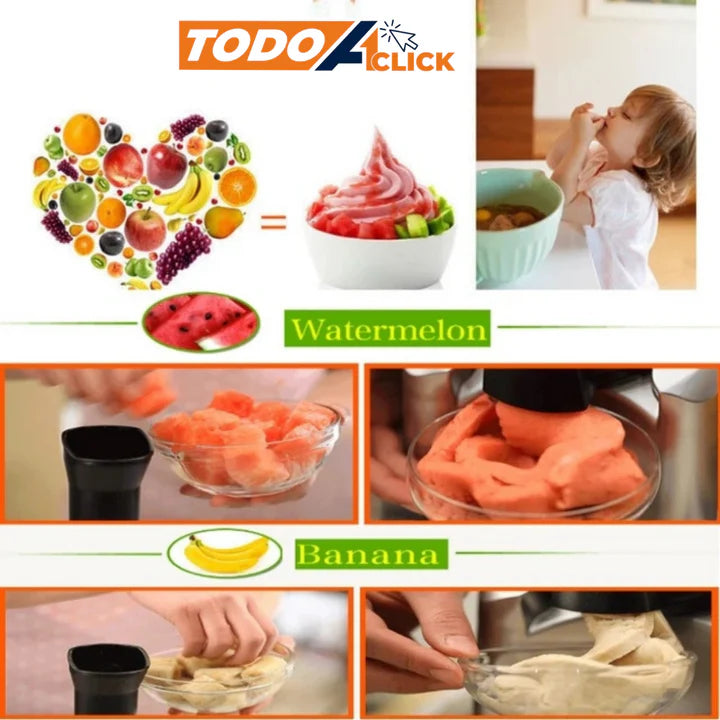 MAQUINA PARA HACER HELADO DE FRUTA